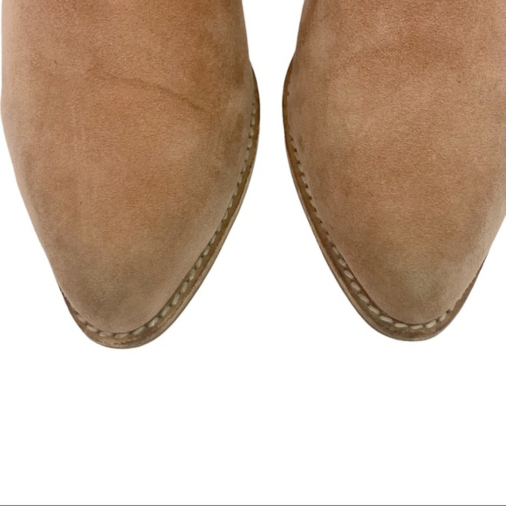 Jeffrey Campbell Favela 2 Suede Block Heel Mules Clogs Dusky Pink Size 9.5 - Picture 9 of 13